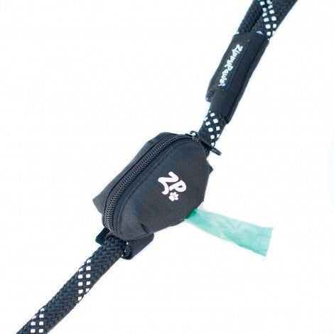 Zippy Paws Adventure Leash Dog Poop Bag Dispenser + BONUS Roll