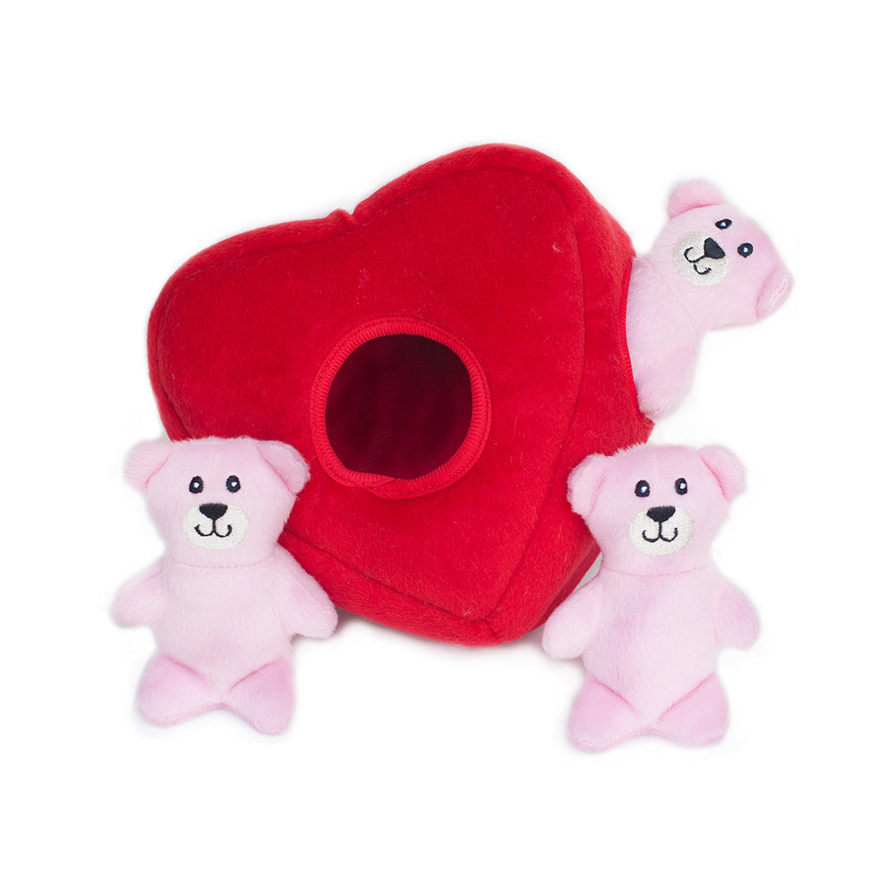Zippy Paws Burrow Interactive Dog Toy - with 3 Squeaky Toys