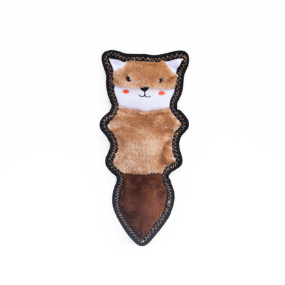 Zippy Paws Skinny Peltz No Stuffing Squeaker Dog Toy -