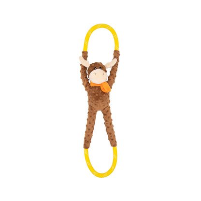 Zippy Paws RopeTugz Squeaker Dog Toy's with Rope