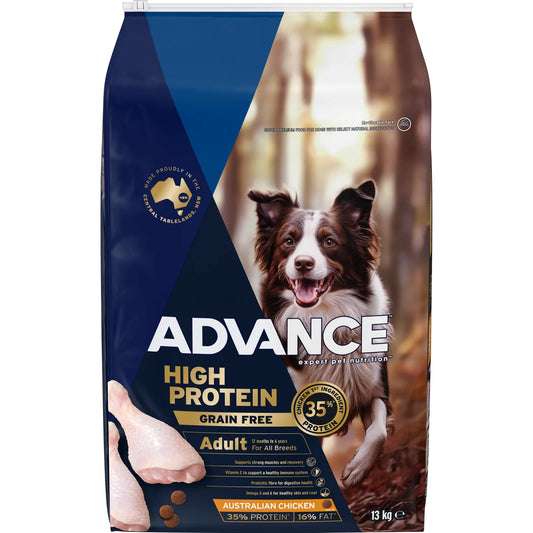 Advance – Adult Dog – High Protein – GRAIN FREE – Australian Chicken