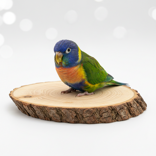 Beak Joy Birdie Apple Wood Platform Small