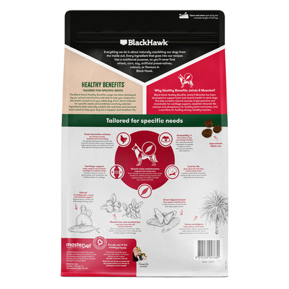 Black Hawk – Adult Dog – Healthy Benefits – Joints & Muscles