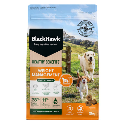 Black Hawk – Adult Dog – Healthy Benefits – Weight Management