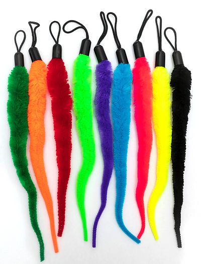 Cat Lures Mr. Wiggles 3 Plush Toys Attach To Action Rod