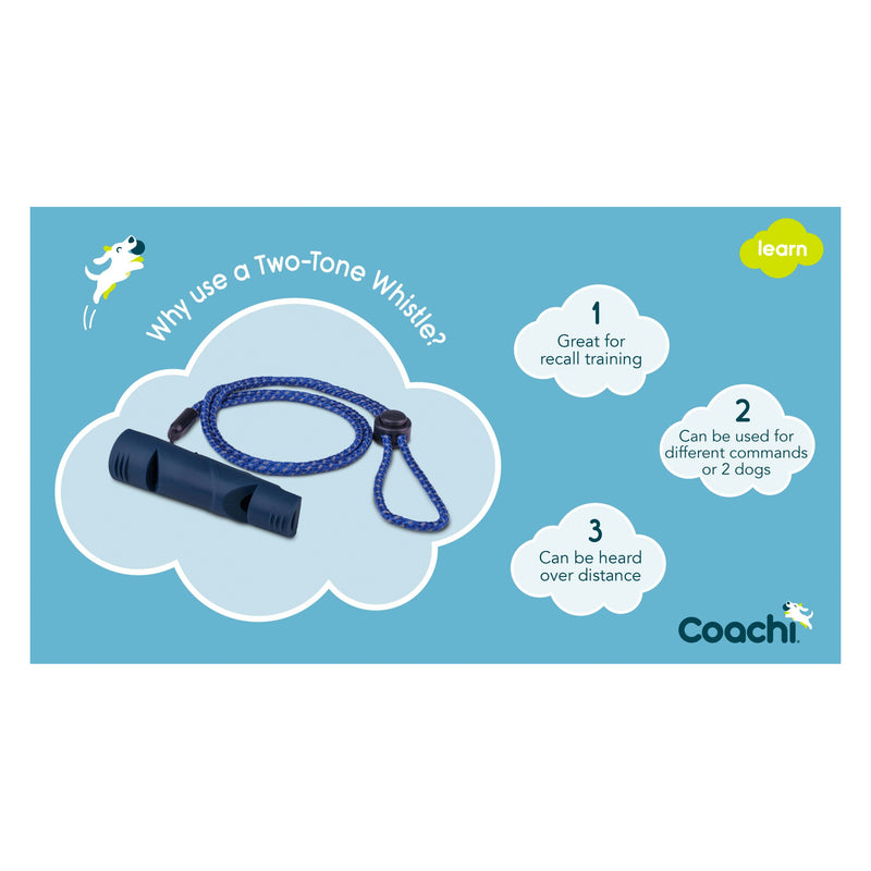 Coachi Two-Tone Whistle Navy