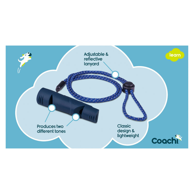 Coachi Two-Tone Whistle Navy