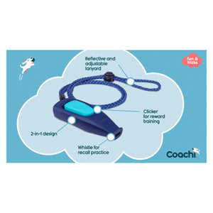 Coachi Whizzclick Navy & Light Blue