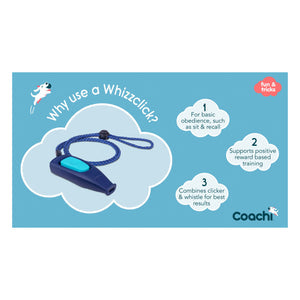 Coachi Whizzclick Navy & Light Blue