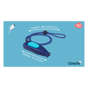 Coachi Whizzclick Navy & Light Blue