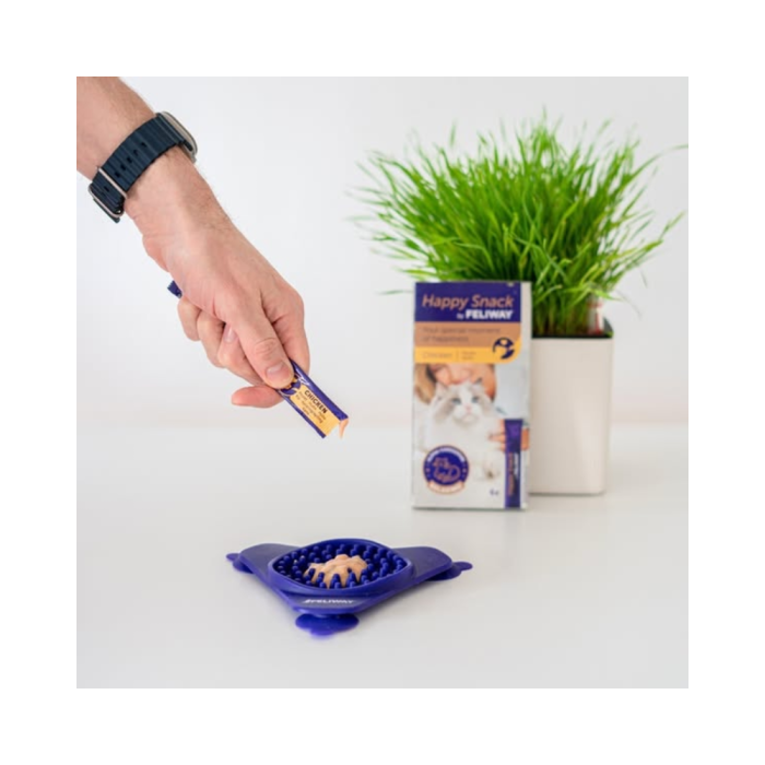 Feliway Happy Snack Calming Treats available in 24Pk & 6Pk - 2 Flavours
