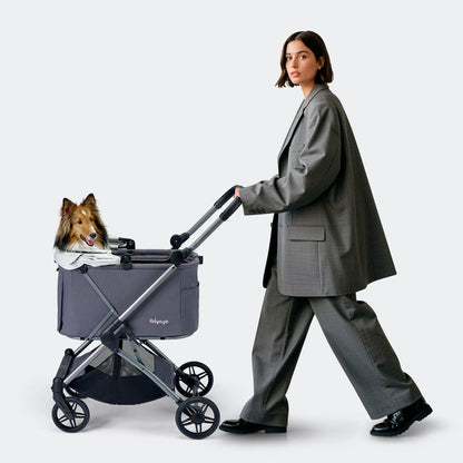 Ibiyaya Maxi Deep Carriage Pet Stroller - Forest Haze