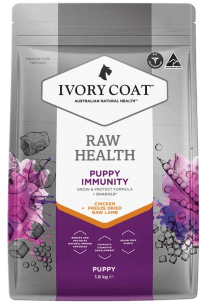 Ivory Coat – Raw Health – Puppy Immunity 1.8kg