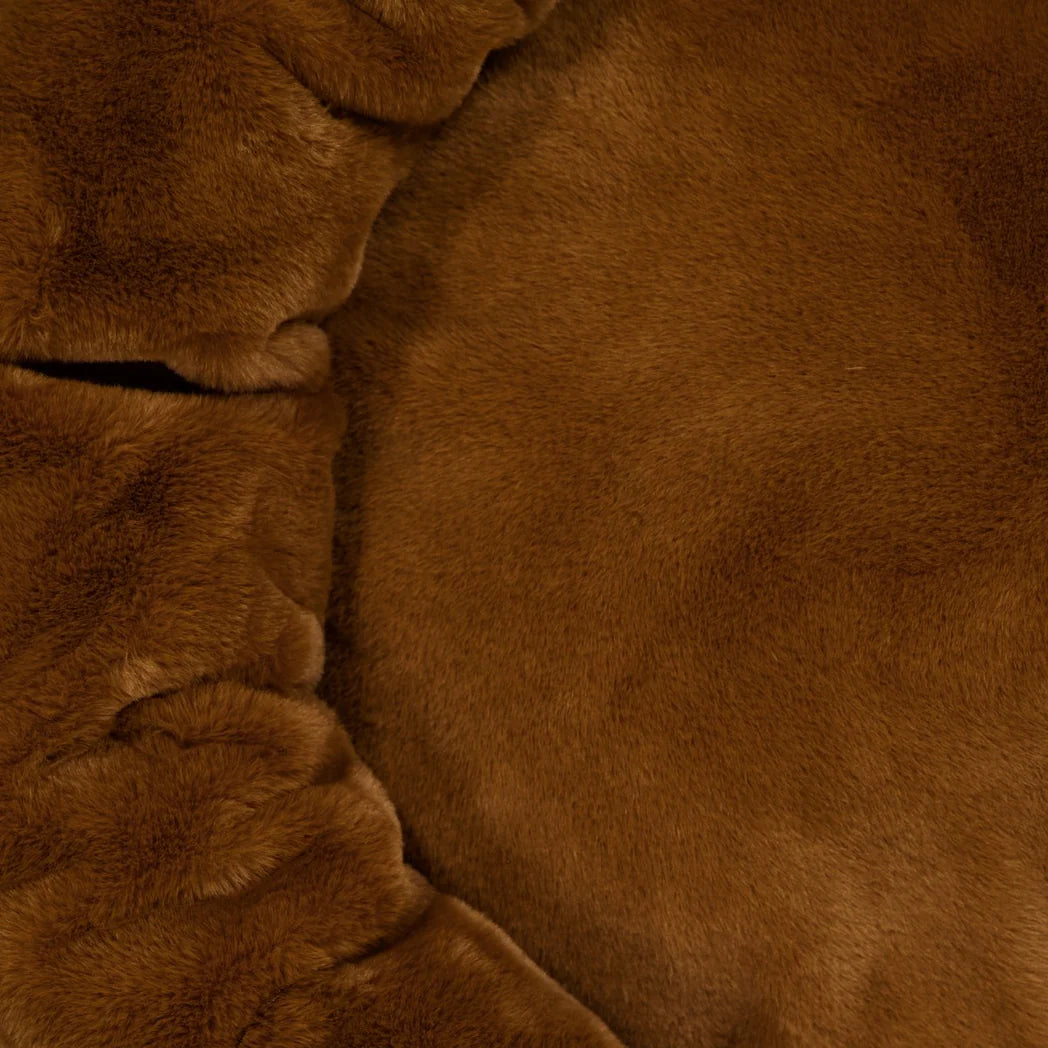 Snooza – Luxe Fur Cuddler – Nutmeg