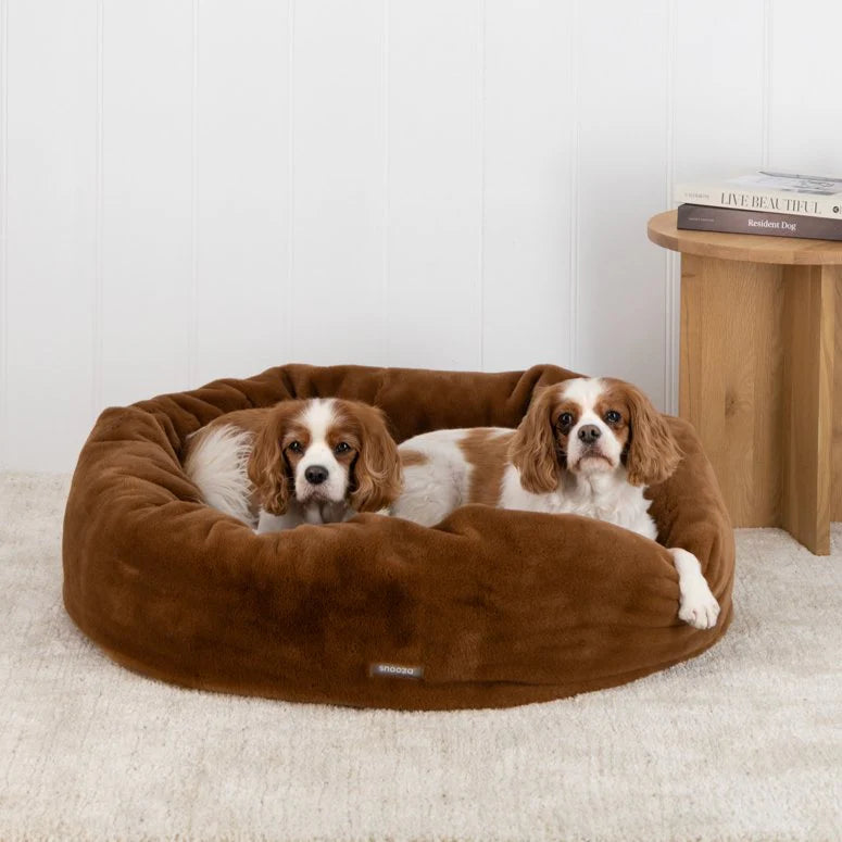 Snooza – Luxe Fur Cuddler – Nutmeg
