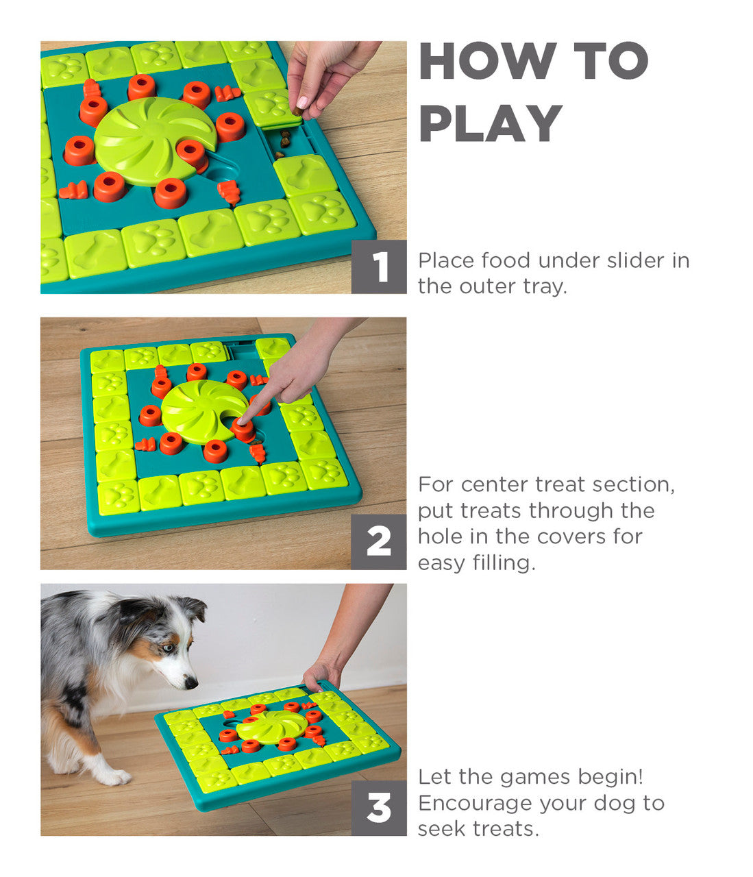 Multipuzzle - Blue by Nina Ottosson