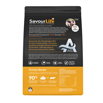 Savourlife Air-Dried Adult Chicken Recipe 1Kg