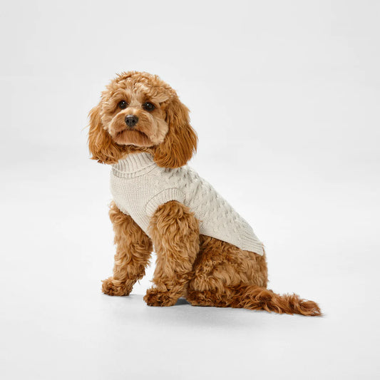 Snooza Wear – RPET Knit Polo – Oatmeal