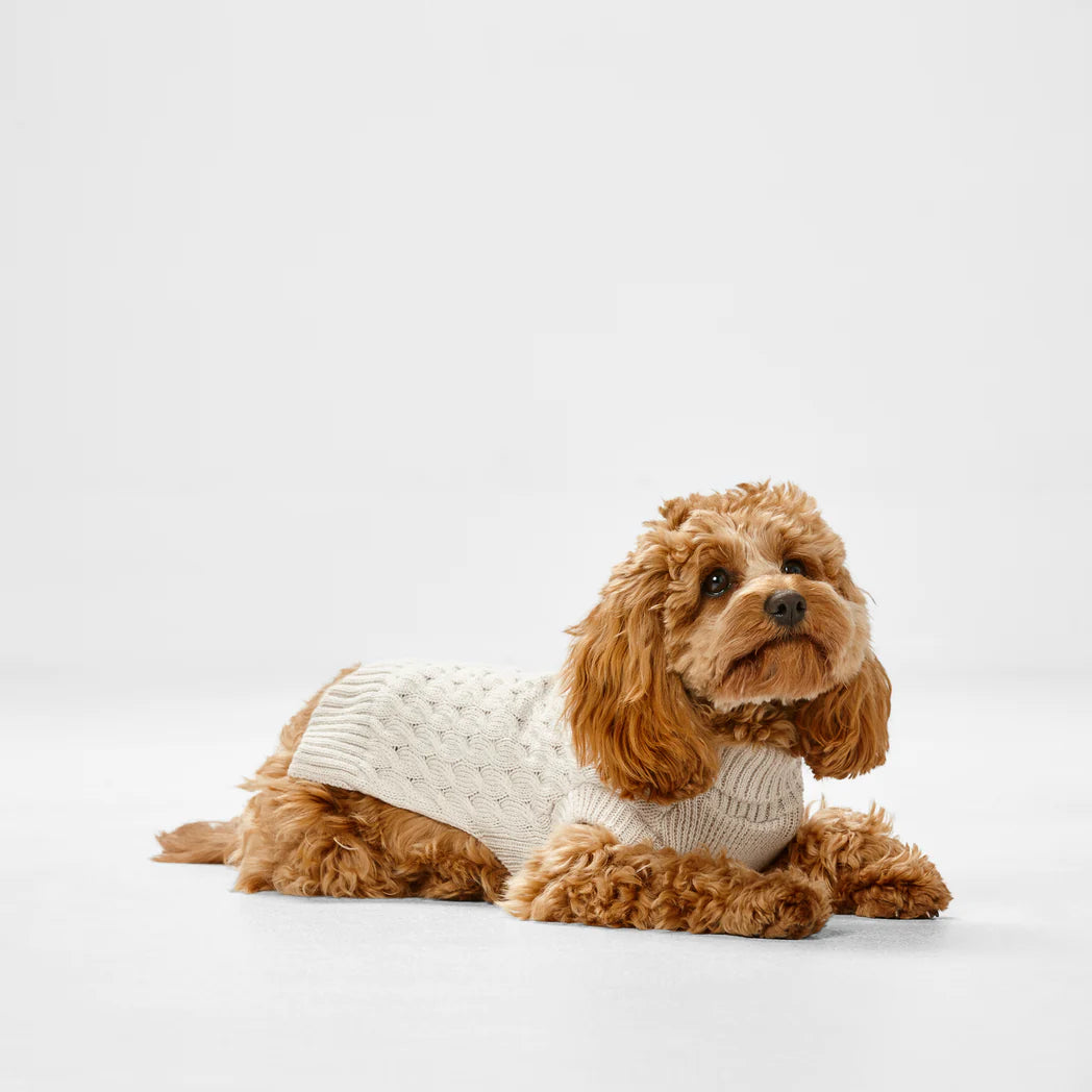 Snooza Wear – RPET Knit Polo – Oatmeal