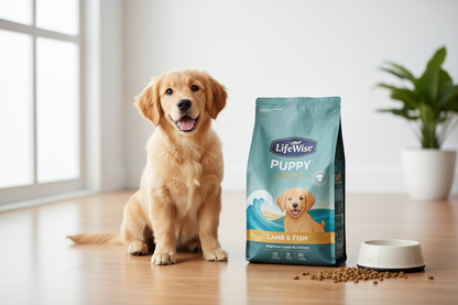 puppy with LifeWise – Puppy Stage 2 – Lamb & Fish
