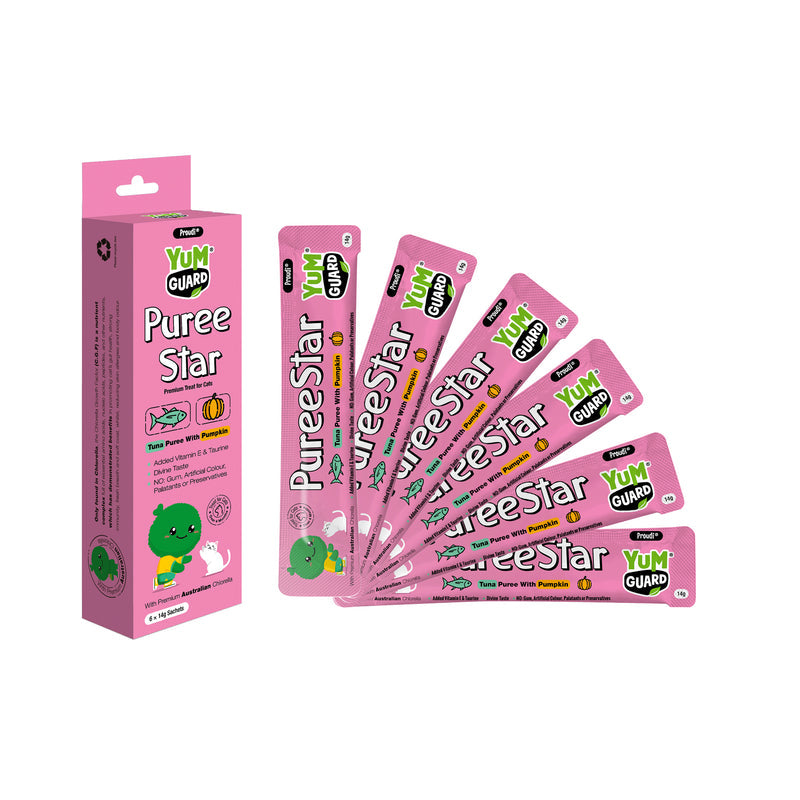 Yumguard Puree Star Tuna With Pumpkin 14Gx6