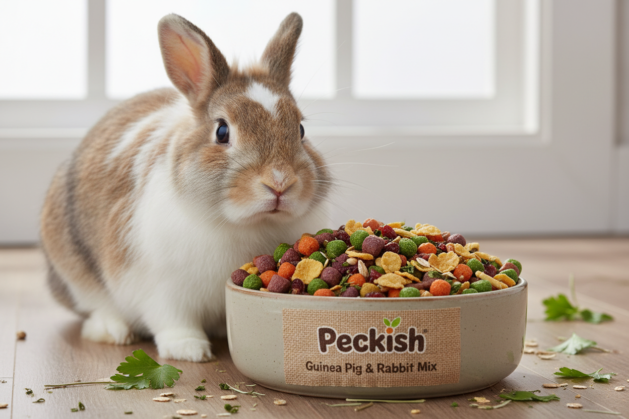 rabbit with Peckish – Guinea Pig & Rabbit Mix