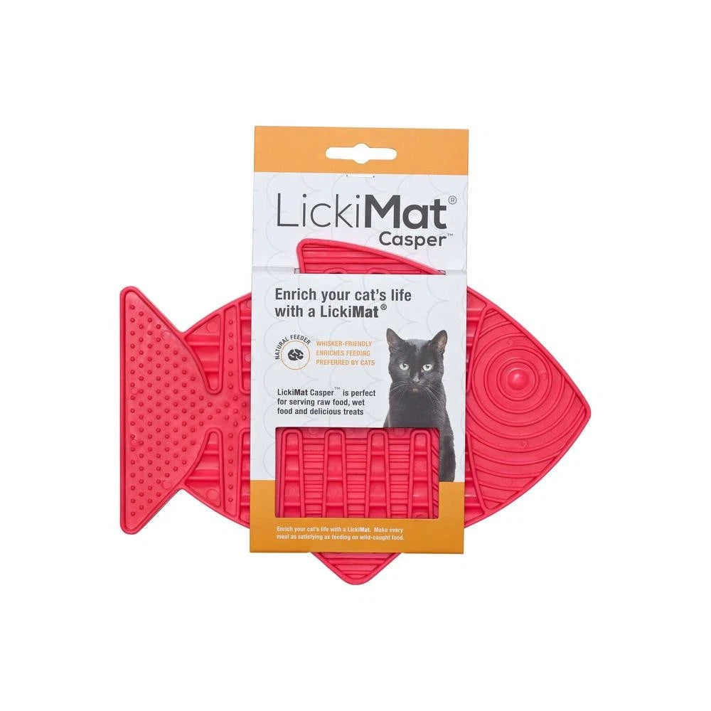 LickiMat Casper Slow Food Bowl for Cats & Dogs