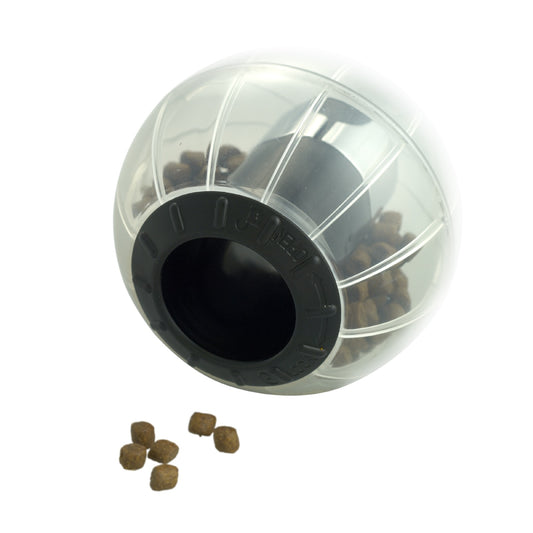 Buster Catrine Catmosphere Treat Dispensing Cat Ball Toy - Black or Pink