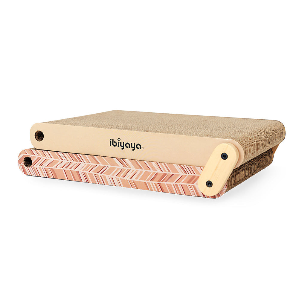 Ibiyaya Fold-Out Cardboard Cat Scratcher