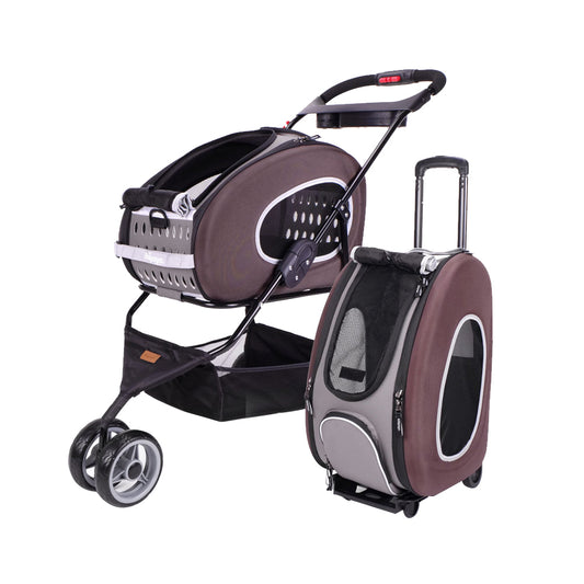 5-In-1 Combo Eva Pet Carrier/Stroller - by Ibiyaya